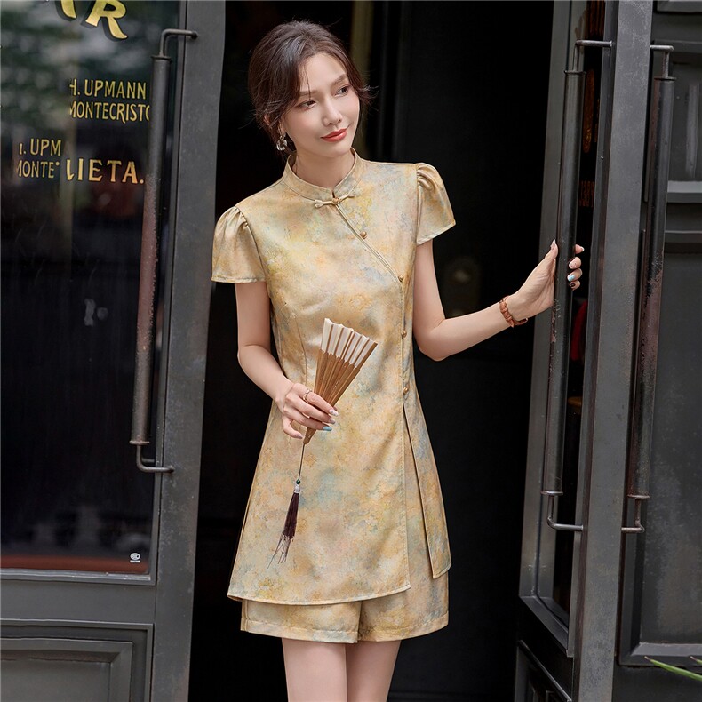 2026年夏季新中式套装,女装套装/套裙,曼琳思菲