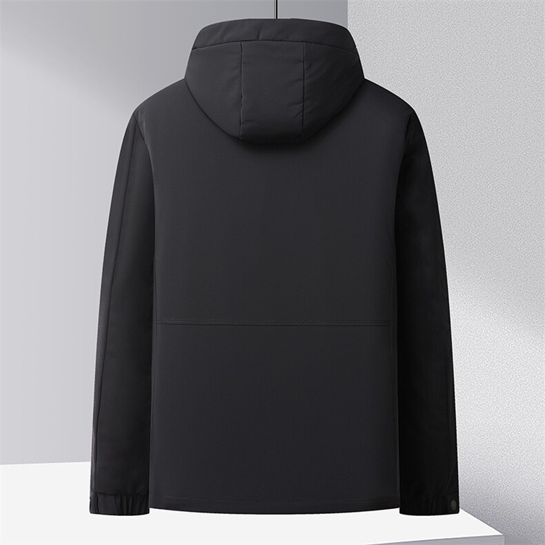 新款冬季商务休闲羽绒服厚款保暖中年男士上衣可脱卸内胆外套男装,男装羽绒服,电商B212（原钱塘6029）
