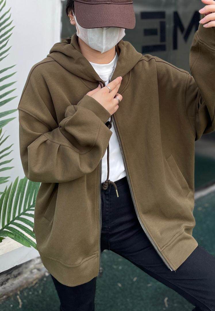 秋款新款带帽拉链卫衣，女装卫衣/绒衫，JIAN.Z 简.站