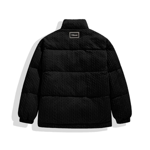 高品质冬季数据1万加中性羽绒棉服针织面料保暖M865-TP100图片