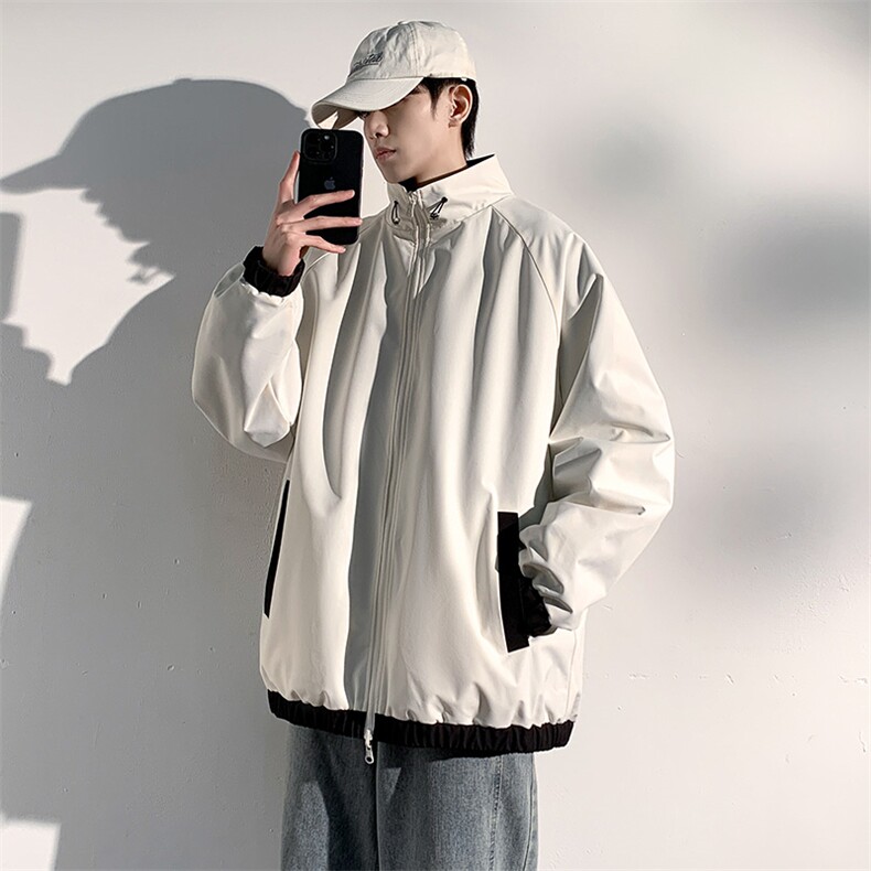 JK904-P65现货双面穿户外连帽夹克男冲锋衣外套,男装夹克,星座1204