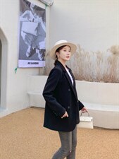 西装外套，女装西装，红嘴鸥