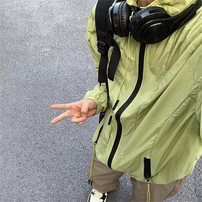 青春流行男夹克文艺潮防晒衣外套 P38图片