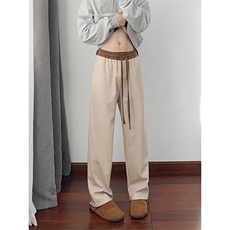 B221美式ins暗黑高品质加厚毛呢休闲裤LK24417-特P50控88，男装休闲裤，电商B221