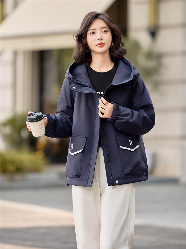 现货2025年冬季新款夹棉保暖棉衣派克服,女装棉衣/棉服,悦祺