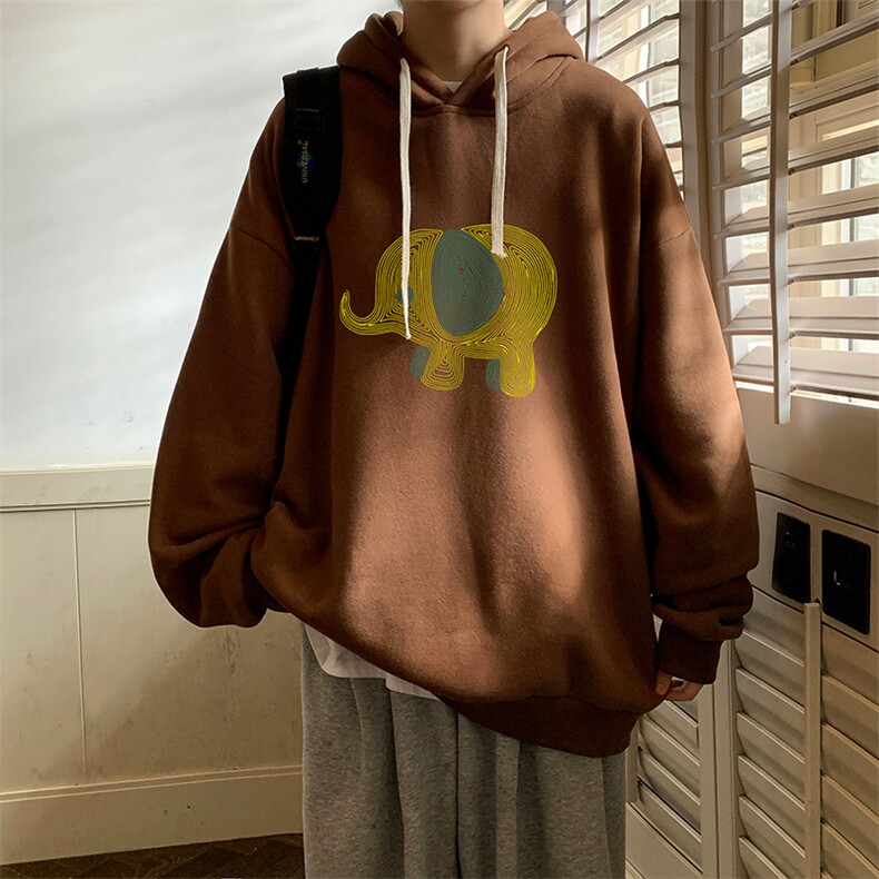 连帽卫衣男大码胖子帽衫大号运动服WY2441-P35,男装卫衣,电商A040