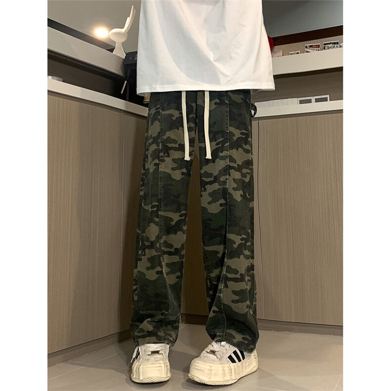 24春夏现货品质大码迷彩裤不起球不褪色K909-P60,男装休闲裤,星座205