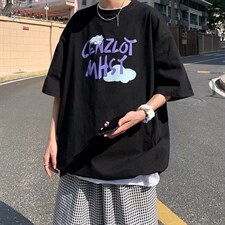 男圆领纯棉T恤宽松短袖T0175P28，男装T恤，星座1116-2