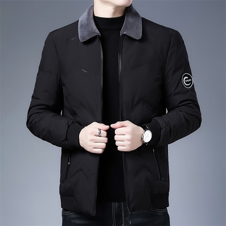 YT1909冬季2021男士羽绒服男装连帽中长款白鸭绒潮流加厚保暖P240,男装羽绒服,电商B360