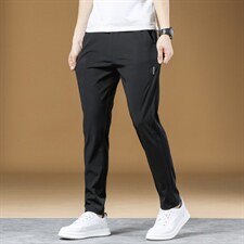 1056/p30夏季2022薄款清凉男裤冰丝长裤大码直筒商务休闲西装裤，男装休闲裤，星座224