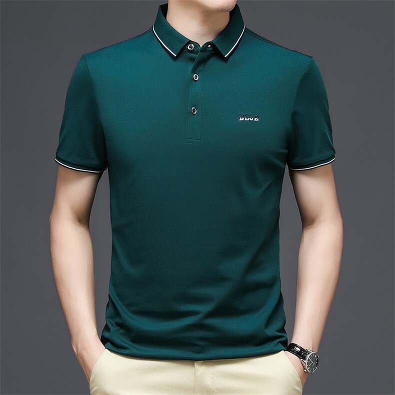 夏季男塾短袖POLO衫2023新款翻领条纹半袖T恤男装上衣PL2139-P55,男装Polo衫,星座1105-3