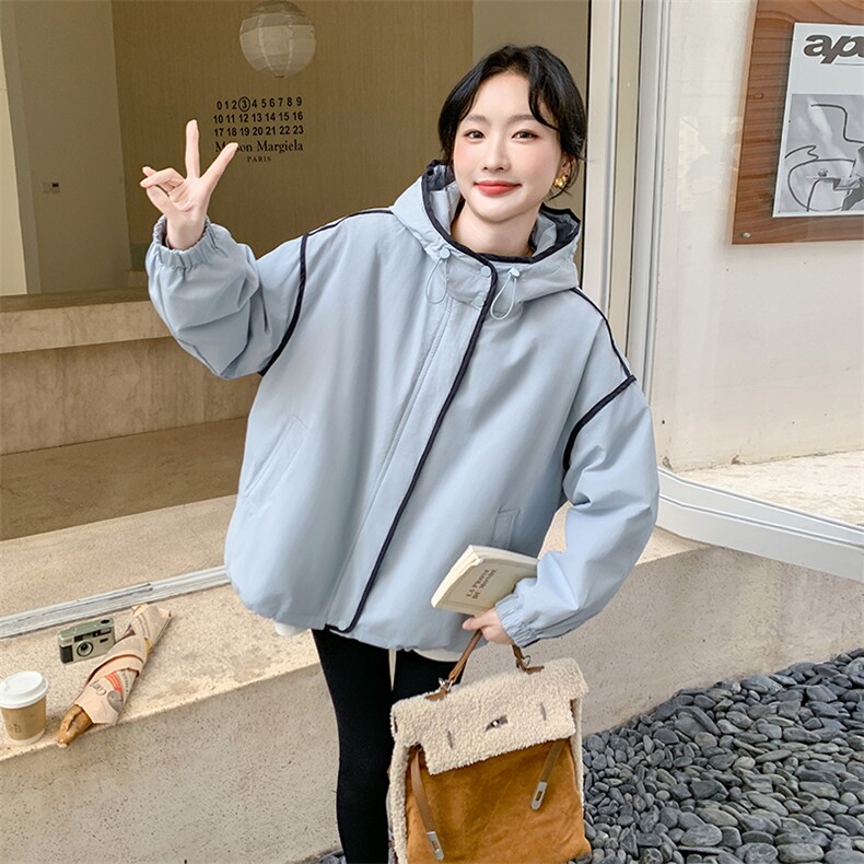 新款现货主推冲锋衣羽绒服9931-P225-K338,女装羽绒服,2C129
