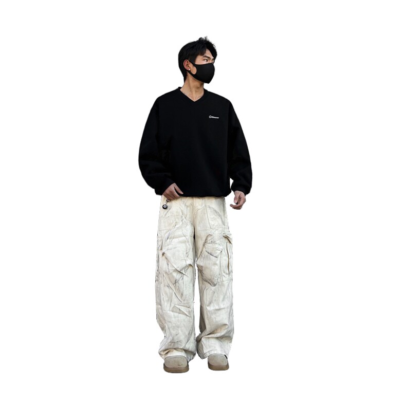 刺绣v领卫衣男cp120-特p40,男装卫衣,电商B371