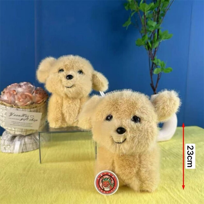 金毛狗（百个起售），喜乐毛绒制造工厂