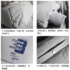 控128加绒面包服男大码羊羔毛棉衣男MY16345-P100，男装棉衣，电商A040A