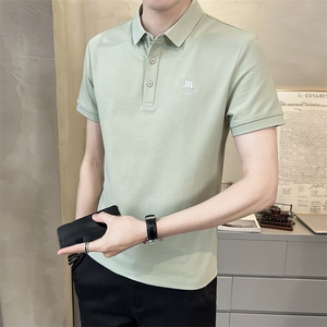 数据款 男士青少年POLO衫男装翻领短袖休闲T恤 A329 -PL2035-P50图片