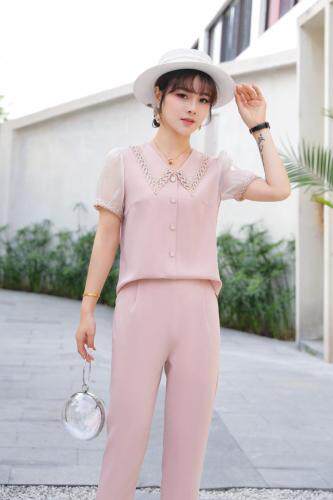 时尚连体裤(也可以上衣和裤子分开)，女装连体裤，湘怡服饰