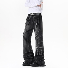 【现货】XZ1218(原611-3)BK3121特价P70美式个性重化工装牛仔裤，男装牛仔裤，星座1218（原611-3）