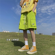XZ612-K655-P45控59三色/夏季薄款沙滩裤速干裤彩色冰丝短裤，男装休闲裤，星座612
