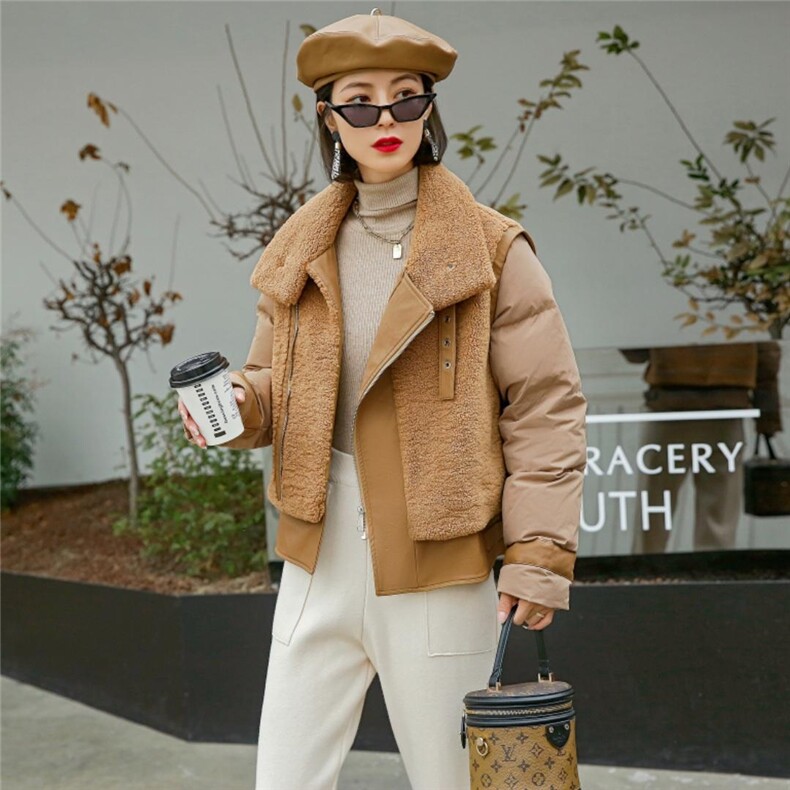 羽绒服，女装羽绒服，百里玉叶