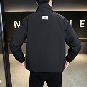507A-JK089-P80 2025春夏时尚男士夹克衫百搭休闲青年外套图片
