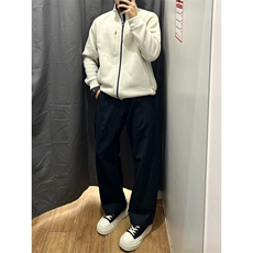 现货网图羊羔绒立领开衫夹克卫衣外套保暖WT37特P75，男装夹克，电商C310