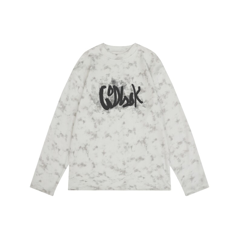 260克重磅扎染德绒圆领打底衫【有货】HD019-DR25327RL-P25，男装T恤，电商019-1