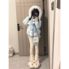1506A/G79220/P99日系甜爱小个子毛领连帽棉服百搭宽松保季棉衣，男装棉衣，星座1506A
