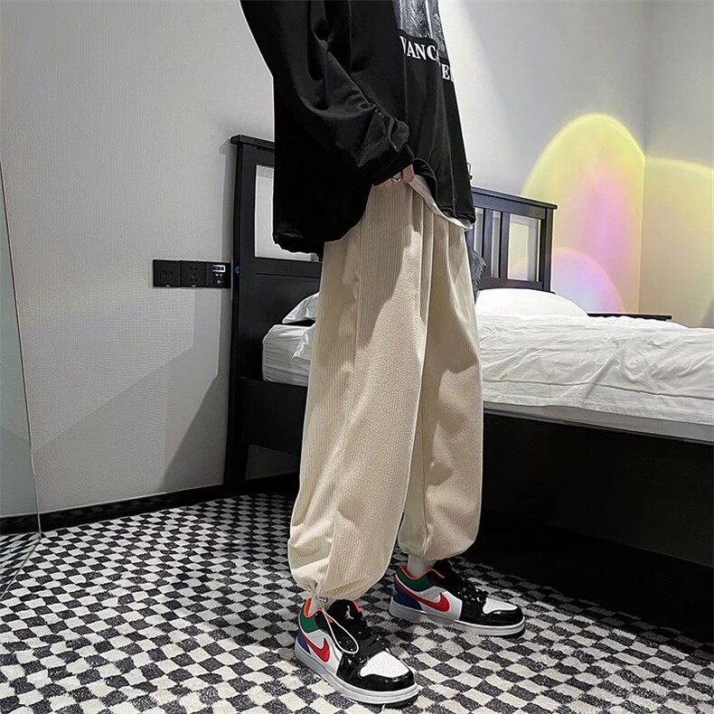 男春季休闲束脚裤宽松KDX56P34,男装休闲裤,星座1116-2