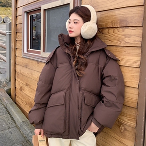 现货 两色短款连帽羽绒服 2C122-8881-P245-K368 50绒图片