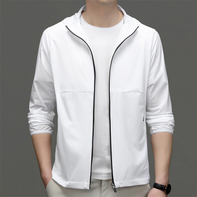 CSFA02313钱塘2020-3夏季男士时尚潮流休闲连帽长袖防晒服P105图片