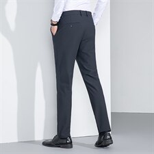 K368钱塘2020-2秋冬季厚款中年男士商务休闲百搭休闲裤P65，男装休闲裤，钱塘207-2