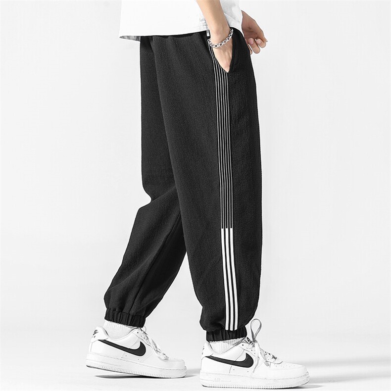 现货主推2025春夏季新款青少年休闲百搭束脚运动裤K9166P35，女装休闲裤，电商B226-2（原B217-2）