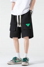 K6070/P35夏季新款立体多口袋工装松紧系绳短裤男大码中裤男裤子，男装休闲裤，电商A141