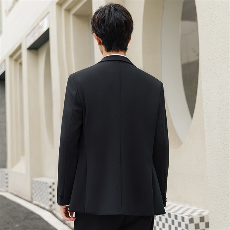 休闲西服男士套装外套高级感韩版修身痞帅小西服单件上衣2582P205,男装西服,电商A355（原A415）