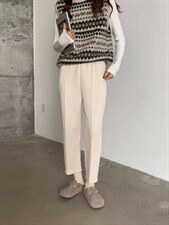 〖现货】复合加厚加绒休闲奶奶裤，其它，炽元素