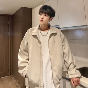秋季青春流行男夹克文艺潮外套 W190 P52图片