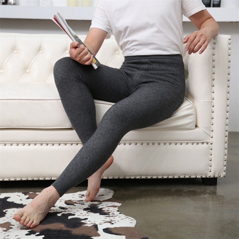 新款男士羊绒休闲裤中厚款无缝设计秋冬保暖时尚百搭黑色长裤男装，男装休闲裤，金牧歌羊绒裤