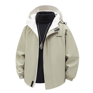 秋季户外夹克男双面穿冲锋衣外套DSA157B-JK7902-P70图片