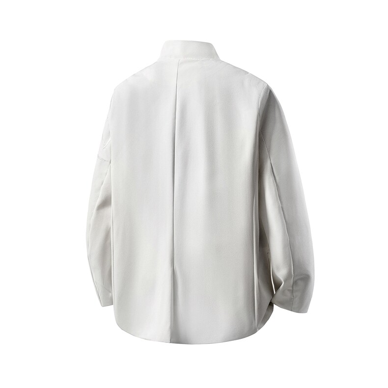 可二开白底「折棘」荆棘立体绣大码M-5XL中式西服XF78058P90控139,男装西服,星座226-1