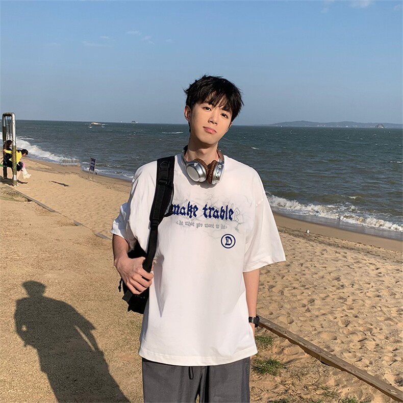 得物直播品质220克纯棉精梳xz605-dcm260-特批20控38,男装T恤,星座605(原A050)