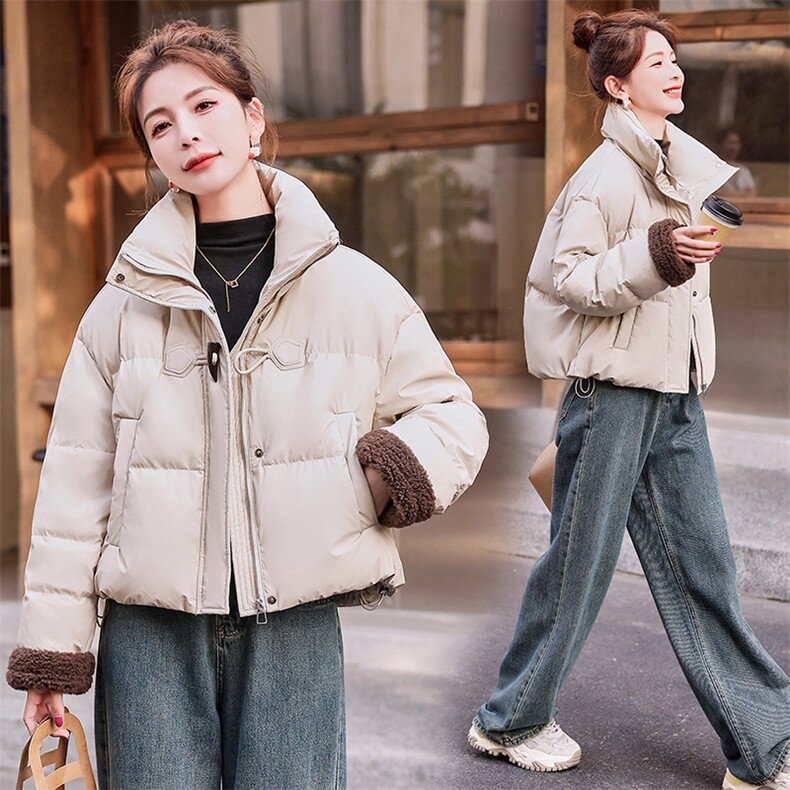 短款羽绒服女2023冬季新款女装韩版时尚气质白鸭绒加厚保暖外套潮,女装羽绒服,慧尚依恋