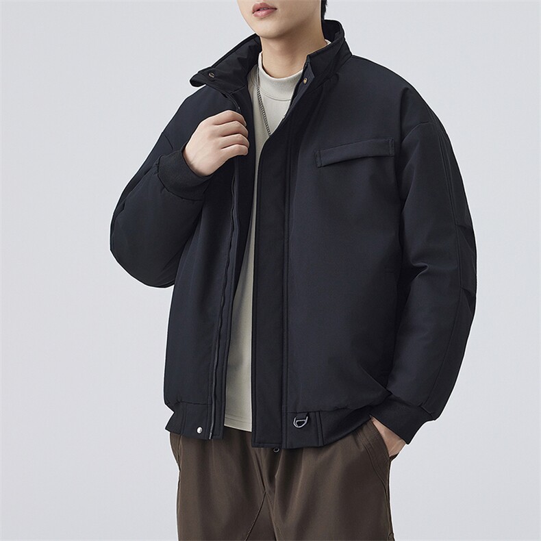 深度库存棉衣男宽松面包服立领加厚棉袄DSA157B-M8833-TP73,男装棉衣,电商A157B