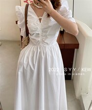 夏季彩色连衣裙美，女装连衣裙，6·9衣社