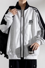 春季现货开杉宽松套头半高领卫衣男DSA157B-W5868-P55，男装卫衣，电商A157B