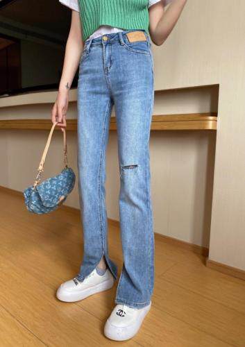 开衩小微喇，女装，可家 cutiesister