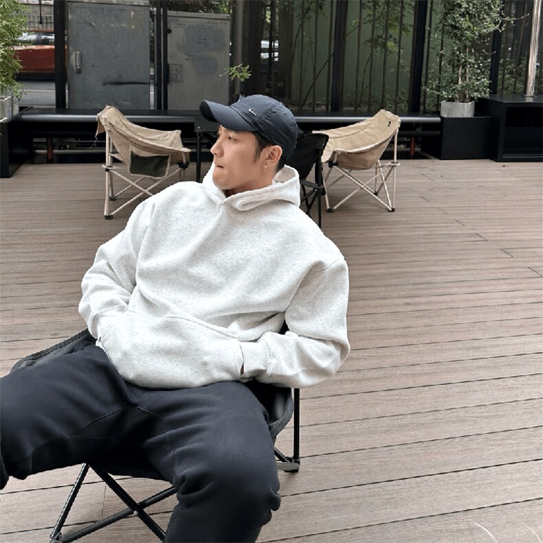 抖音得物二开26春装美式高街短款廓形连帽卫衣男女外套LM01,女装短外套,电商A486-1