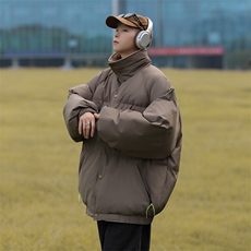 M127-P78美式宽松面包服立领潮牌棉衣，男装棉衣，星座1501-1