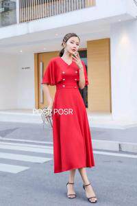 气质连衣裙，女装连衣裙，珀莎