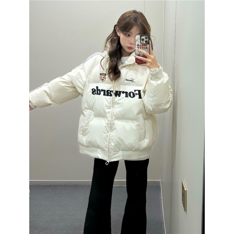 冬季立领棉衣外套男女加厚宽松保暖面包服外套MF8090-P88,男装棉衣,星座208-5